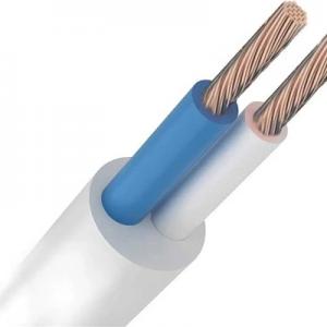 Кабель ПВСнг(А)-LS 2х1 белый