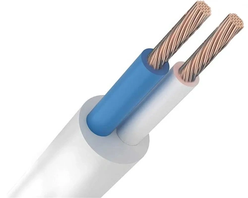 Кабель ПВСнг(А)-LS 2х10 белый